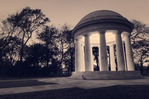 Dc war memorial Stock Photos