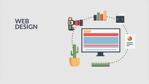 DC Web Design Stock Footage 221384359