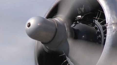 DC3 Engine Starts Video stock 61259096