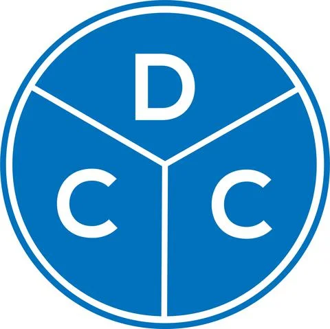 DCC letter logo design. DCC monogram initials letter logo concept. DCC letter Stock Illustration