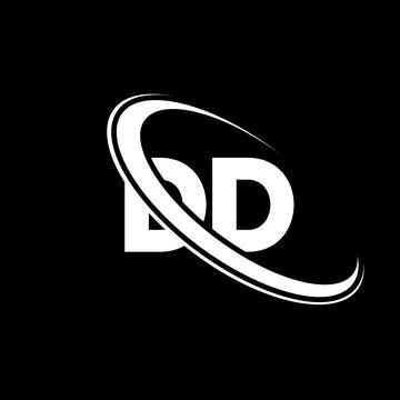 DD logo. D D design. White DD letter. DD/D D letter logo design. Initial le.. Stock Photos