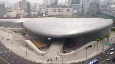 DDP IN SEOUL Stock Footage 45871149