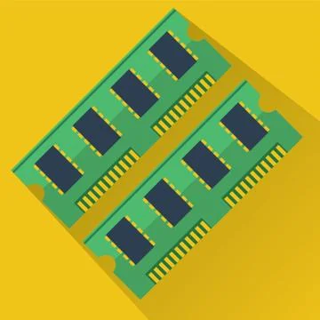 Ddr Ram Stock Illustration