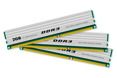 DDR3 memory modules イラスト素材