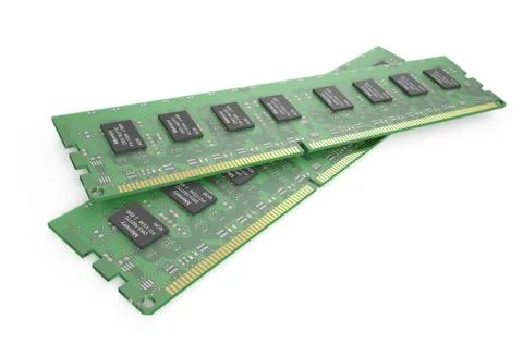 DDR3 memory modules イラスト素材