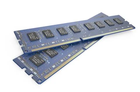 DDR3 memory modules イラスト素材