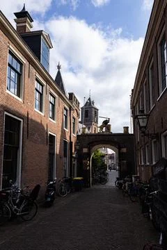 De Burcht Leiden Stock Photos