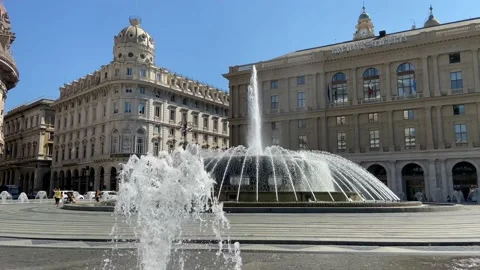 De Ferrari square 4 Stock Footage 133580051