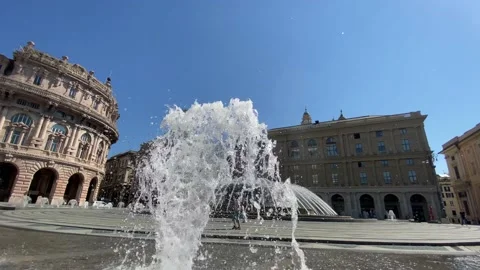 De Ferrari square 5 Stock Footage 133579514