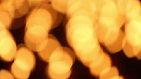 De focused, bokeh or blur candle lighting abstract background Stock Footage 51667534