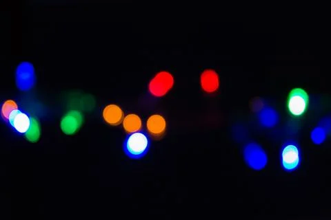 De focused lights , blur effect use for background Foto stock