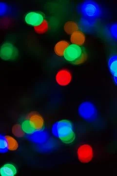 De focused lights , blur effect use for background Stock Photos