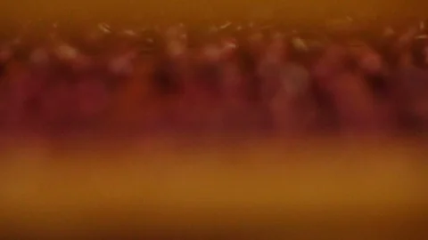 De-focused rolling red adzuki beans in slow motion shot Stock-Footage 116669164
