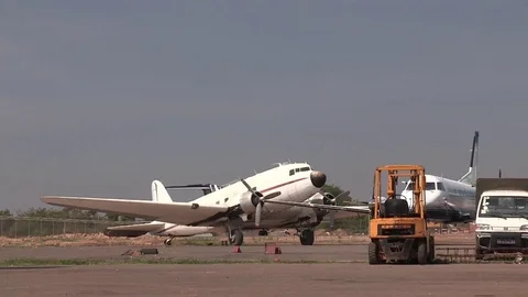 De Havilland DC3 Video stock 84730221