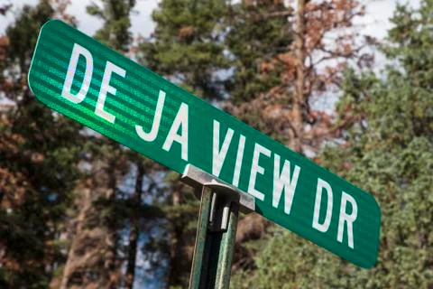 De Ja View Drive, a view road in Ouray, Colorado, USA, 06.30.2014 Stock Photos