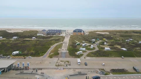 De Koog, The Netherlands Stock Footage 251553532