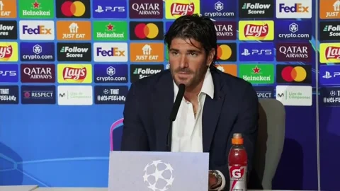De Paul backs team effort in Champions League match against Real Madrid, Spain,  Stock Footage 303951758