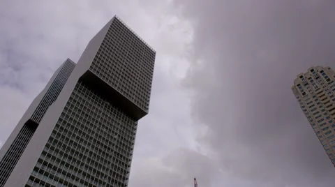 De Rotterdam Skyscraper Stock Footage 65329777