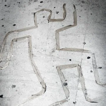 Dead body line Stock Photos