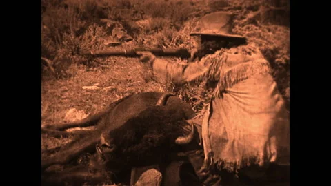 Dead Bufallo 1926 Stock Footage 222591939