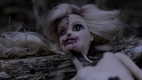 Dead Doll Stock Footage 70716508