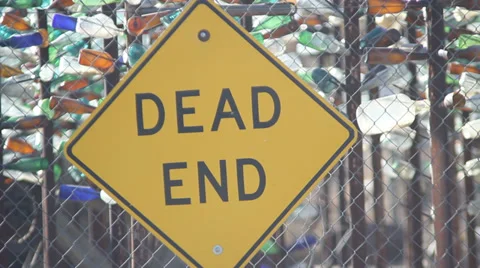 Dead end Stock Footage 33047512