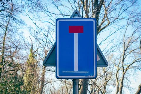 Dead End Road Stock Photos