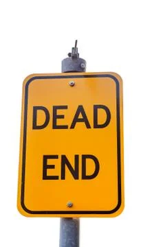 Dead end sign 스톡 사진