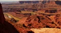 Dead Horse Point 08 Tilt Up Colorado River Utah USA HD Footage