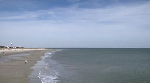 Dead Low Tide Stock Footage 54759389