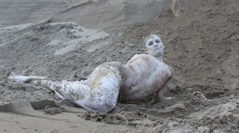 Dead man - Undead man Stock Footage 48866079