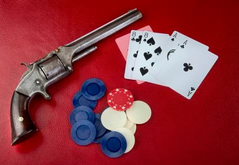 Dead Mans Hand. Foto stock
