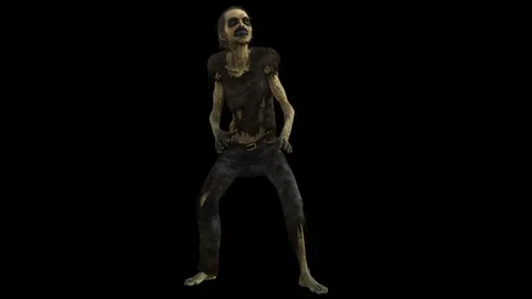 Dead Meat Zombie v2 Video stock 116501869
