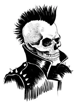 Dead punk Stock-Illustration