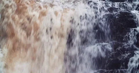 Dead River Falls Close Up Static Stock Footage 71328798
