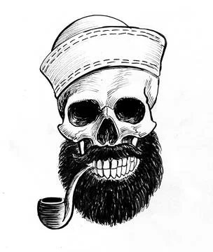 Dead sailor Stock Illustration