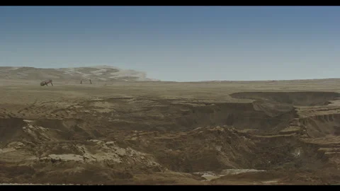 Dead Sea in Background Stock Footage 270181802