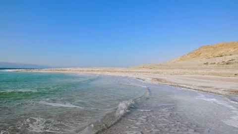 Dead Sea Beach Stock-Footage 100374519
