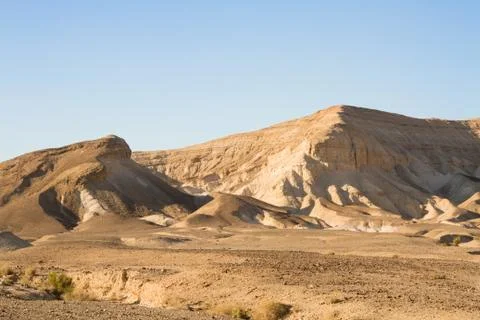 Dead sea cliffs Stock Photos