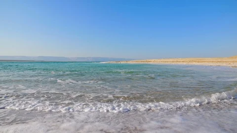 Dead Sea Coastline Stock Footage 100374604