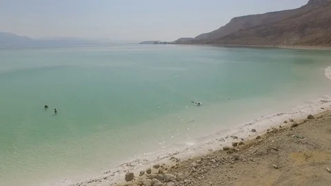 Dead sea Vídeos de archivo 77864466