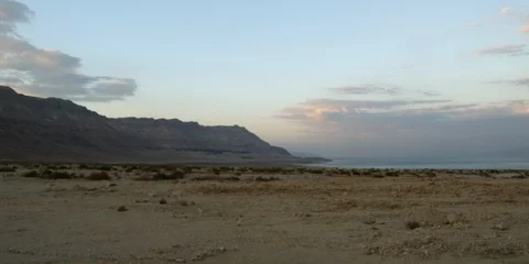 The Dead Sea Stock Footage 113383568