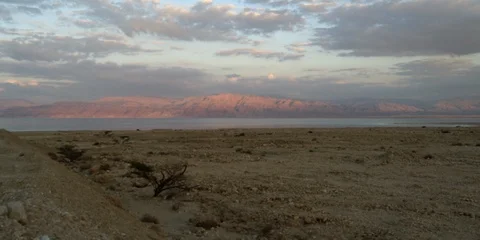 The Dead Sea Stock Footage 113383588
