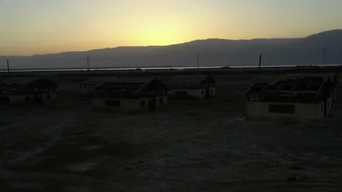 The Dead Sea Stock Footage 143327626