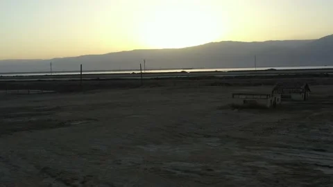 The Dead Sea Stock Footage 143332786