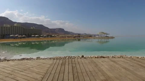 Dead Sea, Israel Stock Footage