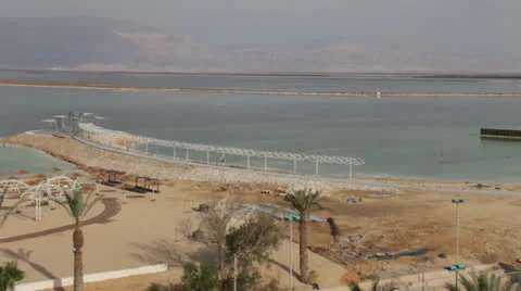 Dead sea landscape 8 Video stock 22826656