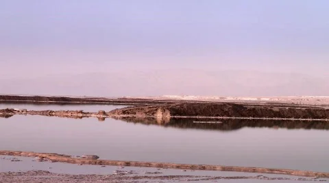 The dead sea - landscape Stock Footage 531605