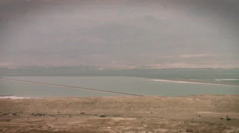Dead sea landscape Stock Footage 532501