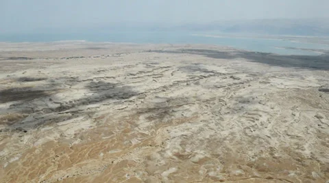 Dead sea from masada Vidéo 39148953